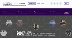Desktop Screenshot of conventionsource.com